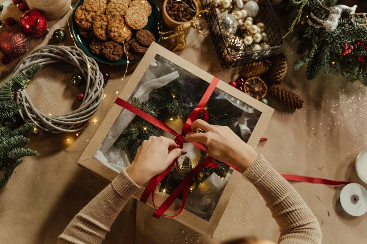 Flocked Christmas Trees That Inspire Healing and Growth